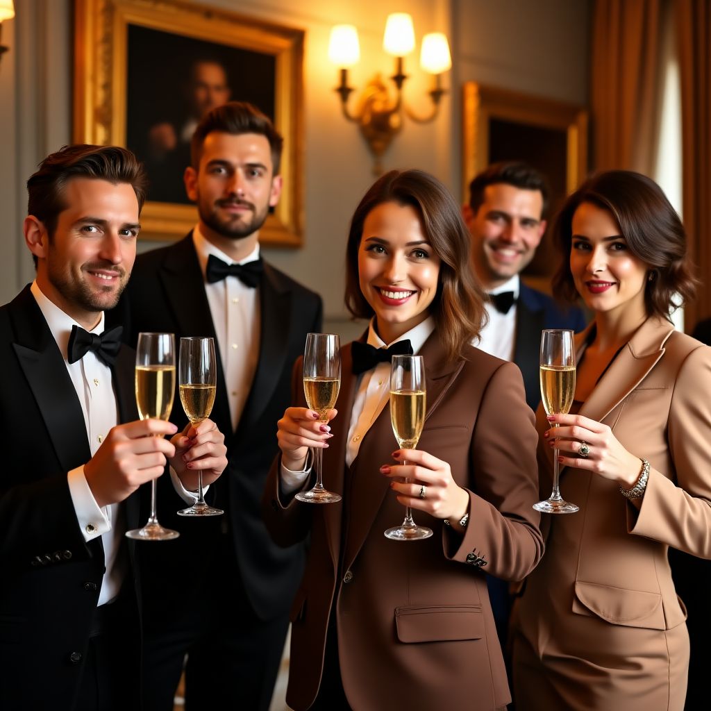 RetroStay founding team celebrating opening